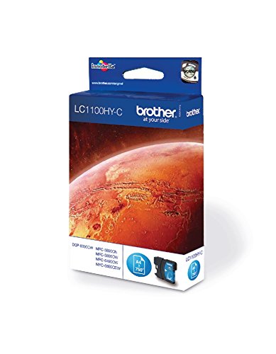 Brother LC-1100HYC Tintenpatronen cyan - 2