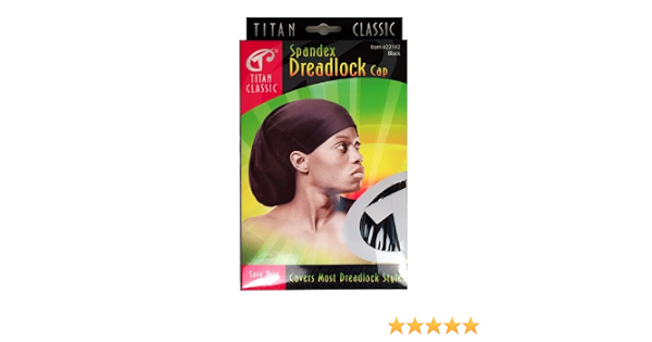 Titan Classic Spandex Dreadlock Cap, 1 