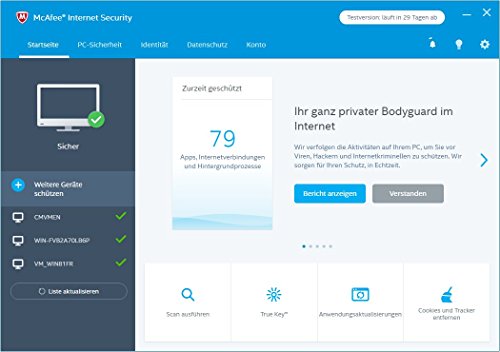 McAfee Internet Security 2018 3 PC 3usuario s - Seguridad y antivirus 3 PC 3 reviews McAfee Internet Security 2018 3 PC 3usuario s - Seguridad y antivirus 3 PC 3