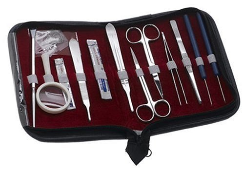 Instruments GB®- Premium Medical Anatomy Dissecting Kit With magnifying Glass