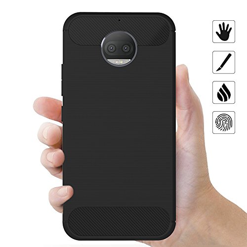 Funda Motorola Moto G5S Plus iVoler Negro S per TPU Silicona Carcasa Fundas Protectora con Shock- Absorci n y Dise o de Fibra de Carbon Para Motorola Moto G5S Plus reviews Funda Motorola Moto G5S Plus iVoler Negro S per TPU Silicona Carcasa Fundas Protectora con Shock- Absorci n y Dise o de Fibra de Carbon Para Motorola Moto G5S Plus