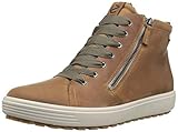 ecco schuhe kinder günstig Flexible Laufsohle ECCO Damen Womens Soft 7 TRED GTX Hi Stiefeletten, Braun (Cashmere 2291), 43 EU