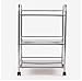 Produktbild Küche Regal Mikrowelle Ofen Rack Edelstahl Mehrere Schichten Ofen Lagerung 34 * 50 * 76CM