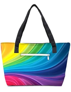 Snoogg , Damen Umhängetasche mehrfarbig mehrfarbig