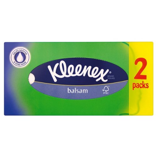 Preisvergleich Produktbild Kleenex Balsam Taschentücher 4x80-Pack