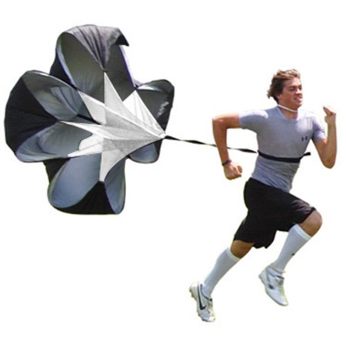 102cm Speed Chute – Widerstand Laufschirm inkl. Trainingsanleitung - 2