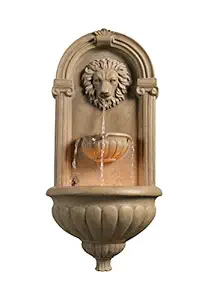 Kenroy Home 50026SS Regal Wall Fountain, Sandstone Finish