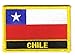 Produktbild Aufnäher Patch Chile Schrift Fahne Flagge FLAGGENMAE®