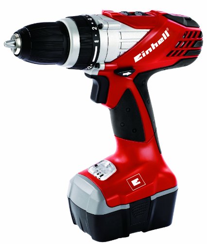 Einhell Akku Bohrschrauber RT-CD 14,4/1 (2x Ni-Cd Akku, 14,4 V, 1,5 Ah, 2 Gang, 36 Nm, LED-Licht, Schnellladegerät, Koffer) - 2