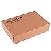 Quimat 4 Pieces Makeup Brushes Professional Natural Bamboo Handle Cosmetic Elaborate Make up Brush Set Tools with Burlap Bag