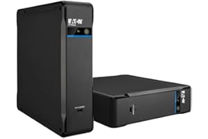 ‎EATON Eaton Ellipse 3P 1300UD USV – Off-Line – 1300VA/840W – DIN-Stecker – USB Typ A & C (4 Batterie + Überspannungsschutz, 4 nur Überspannungsschutz, Abschaltsoftware) (3P1300UD)