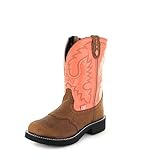  Justin Boots L9907 Westernreitstiefel für Damen Braun, Groesse:35.5 (5.5 US)