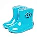 Produktbild ZJOUJ Regenstiefel- Männer und Frauen Baby wasserdichte Gummi Regen Stiefel, Kinder Schritt auf Wasser Schuhe rutschfeste Stiefel (Farbe : Blau, größe : 29yards)