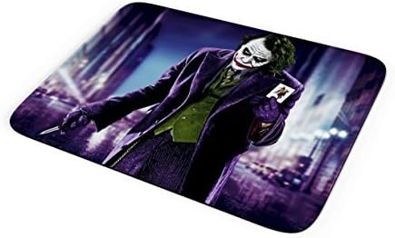 The Joker Purple Suit Street/Card Batman/Dark Knight - Premium Quality Rubber Mouse Pad/Mat