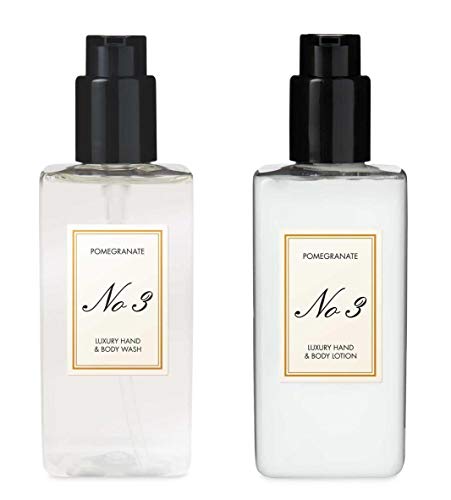 Aldi Luxury No 3 Pomegranate Body Wash & Hand Lotion Set | 250ml x 2