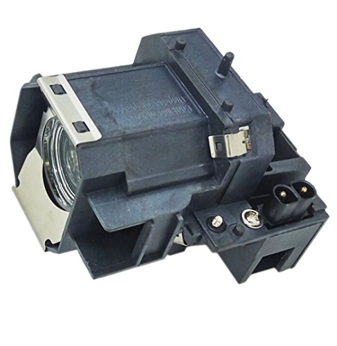 Roccer elp-lamp39 Remplacement de l'ampoule du projecteur avec la couverture arrière pour EMP-TW1000 EMP-TW2000