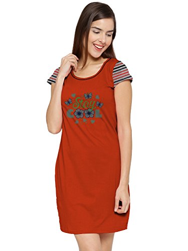 So Sweety Womens Cotton Night Sleepwear Winter T Shirt Red Dress RS.299 (70.00% Off) - Amazon