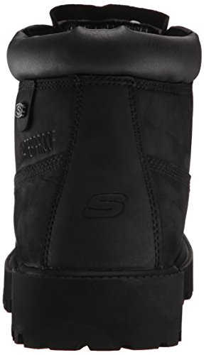 Skechers Sergeants Verdict - Botas de cuero para hombre, Marrón (BOL), 43
