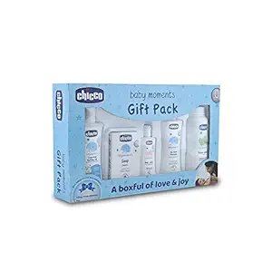 Chicco First Cuddle Gift Set-Blue