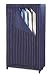 Produktbild WENKO 4381650100 Kleiderschrank Comfort, Kunststoff - PEVA, 75 x 150 x 50 cm, Blau