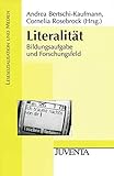 Image de Literalität: Bildungsaufgabe und Forschungsfeld (Lesesozialisation und Medien)