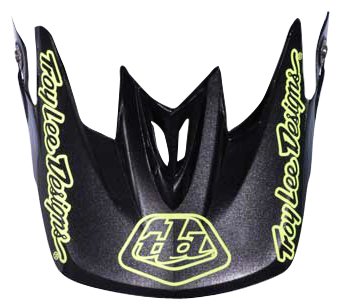 Preisvergleich Produktbild Troy Lee Designs Helmschild D3 Pinstripe Schwarz