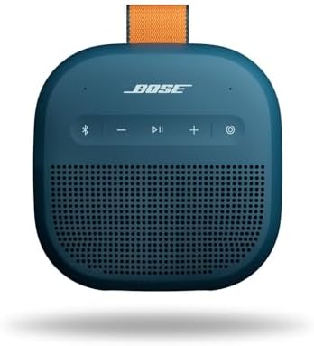 Bose SoundLink Micro (2ª Gen) Diffusore portatile, diffusore da esterno wireless, fino a 12 ore di autonomia, impermeabile e a prova di polvere, Blu crepuscolo - Edizione limitata