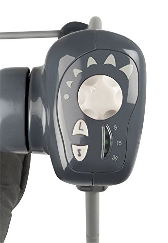 Babymoov A055005 Bubble Babyschaukel, mit Adapter, braun/mandelgrün - 5