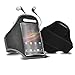 Produktbild Tech Protect Sony Xperia Z1 Compact Sports Gym Jogging Adjustable Armband Grey Protective Case Cover & 3.5mm Hands Free In Ear Headphones by Tech Protect