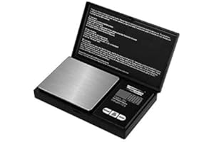 electromax Premium Digital Scales 0.01g - 200g, Digital Weighing Scales, Pocket Scales for Gold, Jewellery, Food, Coffee, Herbs, Powder with Back-lit LCD Display"Batteries Included"