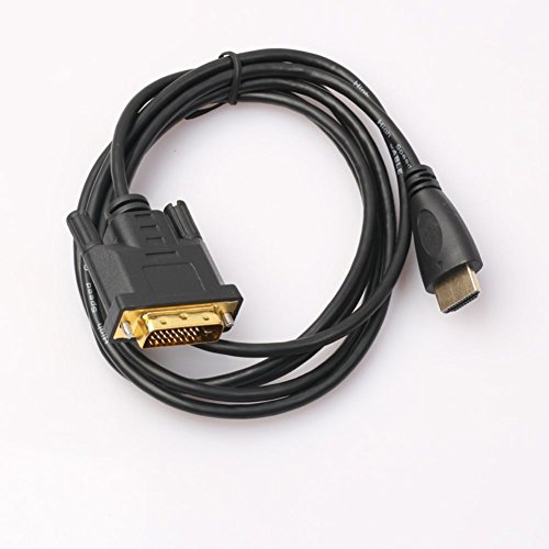 Wingogo Gold-24 + 1 HDMI-Stecker auf DVI-D-Stecker-Kabel für HDTV, Plasma-TV, DVD und Beamer - 6