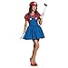 Price comparison product image Nintendo Super Mario Bros Women's Mario Costume Dress Small 4-6