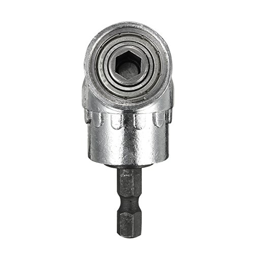 Drillpro 105 °Winkelschrauber 1/4“ Vorsatz Adapter,Hex Bohrer Schraubendreher Bit Einsatz Halter Adapter Winkelschraubendreher Winkelbohrmaschine - 3