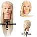 LuckyFine 90% 24'' Hair Salon Hairdressing Model Practice Training Head Mannequin With Clamp