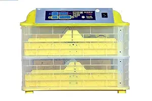 indu TM&W 112 Eggs Automatic Incubator Tray 110V/220V Motors Incubation Equipment for Chicken Egg (Multicolour)