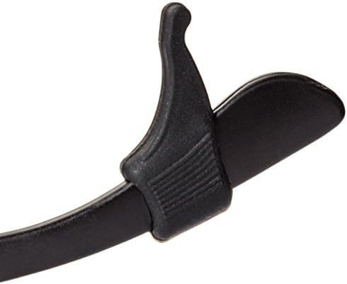 Keepons Ministretch Black Prevent Eyeglass Slipping Anti Slip Anti Slide Eyewear Sunglasses Spectacle Glasses Temple Tip Sports Ear Hook Sleeve Retainer (2 pairs) by Keepons