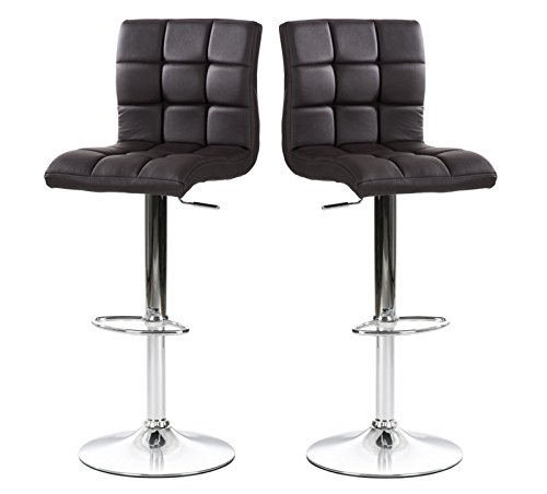 Preisvergleich Produktbild Fredriks Barstuhl Fitzgerald schwarz 2er Set