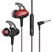 Produktbild in-Ear-Kopfhörer, verdrahtete Jungen und Mädchen mit Mikrofon Ohrhörer mit Kabel-Ohrhörer Android iPhone Windows Universal (Color : 1#)