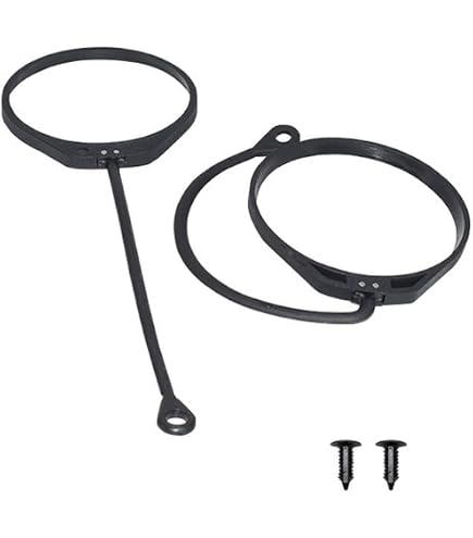 Lot De 2 Sangles Pour Bouchon De Réservoir - Élastique De Rechange Universel (noir) - 12