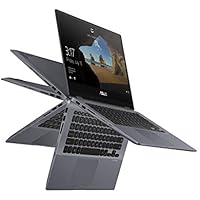 Asus VivoBook Flip 14 TP412UA 90NB0J71-M05090 35,5 cm (14 Zoll Full HD Touch) Convertible Notebook (Intel Pentium 4415U, 4GB RAM, 128GB SSD, Intel HD-Grafik 610, Win 10 Home) star grey