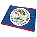 Produktbild Belize Flag Wickelunterlage Tragbare größte Wickelunterlage zum Wechseln der Windel (25,5"x 31,5")