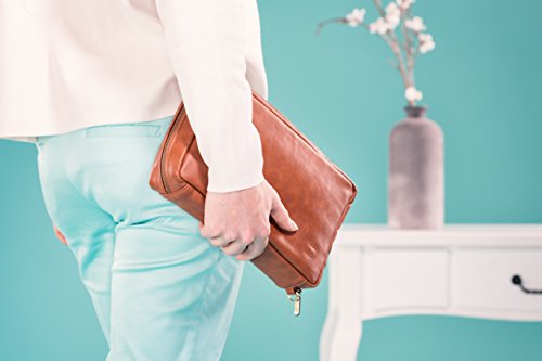 JUBELIST kids Wickeltasche ZOE ★ Wickel-Clutch für unterwegs ★ Windeltasche Designer Handtasche für Wickelzubehör - 4