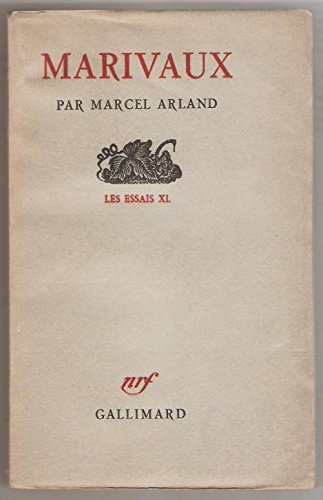 Marivaux - les essais xl - nrf gallimard 1950 en ligne Marivaux - les essais xl - nrf gallimard 1950 en ligne