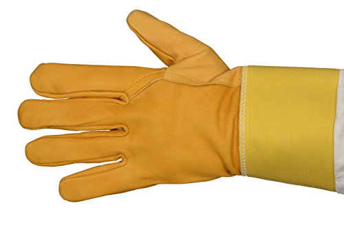 Humble Bee 113-S Imkerhandschuhe mit verstärkten Handgelenken (Small) - 2