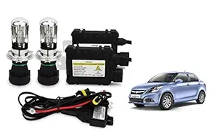 RS Enterprises Cars Maruti Suzuki Swift Dzire 2016 H4 - HID Conversion Light Kit ( 2 HID Light , 2 Blaster , Wiring ) Vehicle HID Kit for Car Headlight