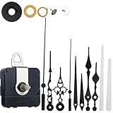 ❤Uhrzeiger-kit: das paket enthält 4 minutenzeiger und 4 stundenzeiger, 2 sekundenzeiger und 2 sekundenabdeckungen, die einfach zu installieren sind. einfaches design, passen diese ersatzteile gut zu verschiedenen arten von uhrenrahmen.