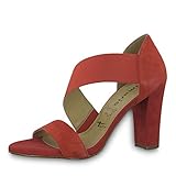 Lisa Tamaris 1-28396-22 Damen Riemchen Sandaletten Sandalen Touch-IT, Schuhgröße:39 EU, Farbe:Rot