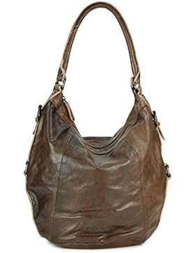 FredsBruder World Wide Traveler Beuteltasche dunkelbraun