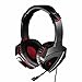 Produktbild Gaming Headset für PS4 ControllerPC Laptop Spiel mit Mikrofon über Ohr Kopfhörer High Performance Stereo Sound mit Bass