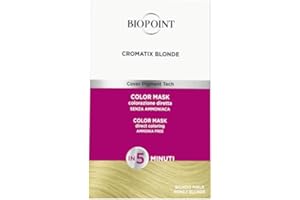 Biopoint Cromatix - Color Mask, Maschera Colorante per Capelli Senza Ammoniaca, Azione Nutriente e Ravvivante, Intensifica il Colore e Dona Brillantezza, 30 ml